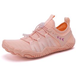 Outdoor Climbing Sports Hiking Fitness Swimming Shoes (Option: W31 Pink-42)