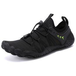 Outdoor Climbing Sports Hiking Fitness Swimming Shoes (Option: W31 Black-46)