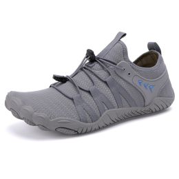 Outdoor Climbing Sports Hiking Fitness Swimming Shoes (Option: W31 Grey Royal-46)