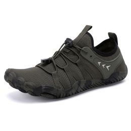 Outdoor Climbing Sports Hiking Fitness Swimming Shoes (Option: W31 Army Green-46)